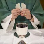 Bröd och vin in mässan