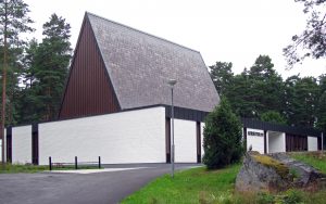 Exteriörbild av Korskyrkan Örebro